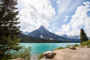 Mount Chephren and Waterfowl Lake, Highway 93N, Banff Alberta Canada