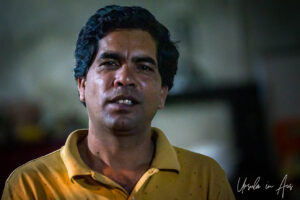 Portrait: The shopkeeper, Maggi Point Restaurant, Kunjapuri Temple, Uttarakhand, India