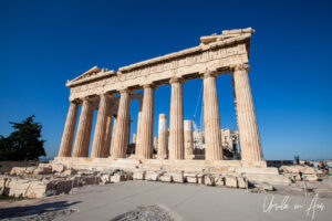 The Parthenon, the Acropolis, Athens, Greece.
