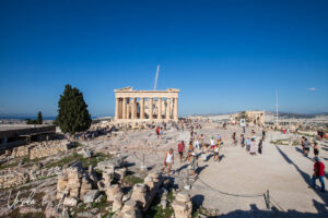 The Parthenon, the Acropolis, Athens, Greece.