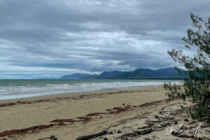 Looking south over Four Mile Beach, Port Douglas, Queensland Australia