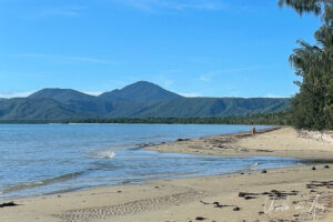 Looking south over Four Mile Beach, Port Douglas, Queensland Australia