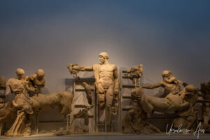 Fragments from the West Pediment Temple of Zeus, Museum of Olympia, Greece