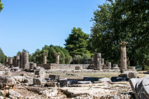 Temple of Hera, Olympia Greece.