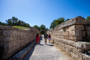 The Crypt to the Stadium, Olympia Greece.