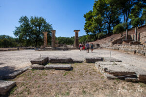 Altar of Hera, Olympia Greece.
