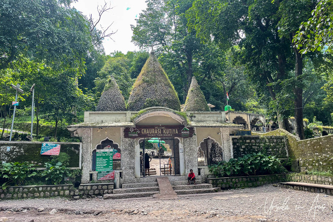 Entry to the Beatles Ashram, Rishikesh India. 