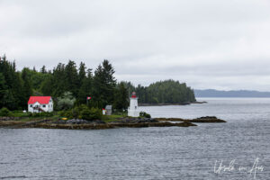 Dryad Point Lighthouse, Inside Passage, Canada.
