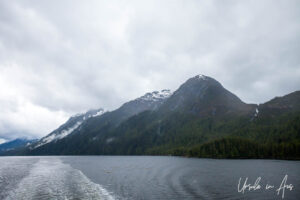 Rainy weather, the Inside Passage, Canada.