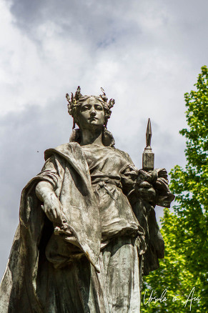 Detail: Monument aux Combattants de 1870, Toulouse, France