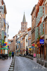 Rue du Taur in Toulouse, France