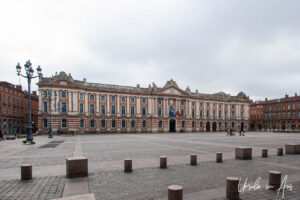The Capitole de Toulouse across the square, France