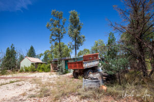 Opal mining site, Grawin, NSW Australia