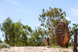 The Sheepyard And Community War Memorial, Glengarry, NSW Australia