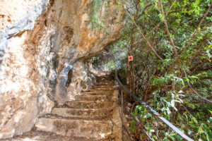 Stairs Up to the Filosofou Monastery, Dimitsana Greece