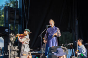 Second Moon on stage, Vancouver Island Musicfest, Comox BC Canada