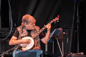 Portrait: Béla Fleck on banjo, Vancouver Island Musicfest, Comox BC Canada