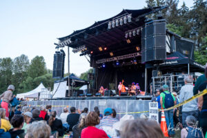 As We Speak performing on stage, Vancouver Island Musicfest, Comox BC Canada