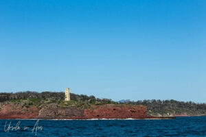 Boyds Tower on Red Point Eden from the water, NSW Australia