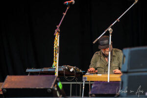 Daniel Lanois on pedal steel, Vancouver Island Musicfest, Comox Canada