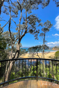 View over Quarantine Bay, the Story Trail, Eden Australia