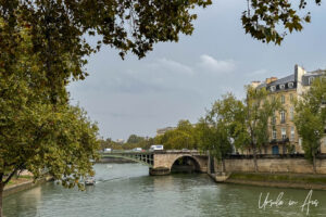 Pont Marie across the Seine from the Quai des Célestins, Paris France