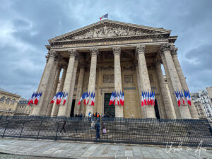 Front of the Panthéon, Paris France