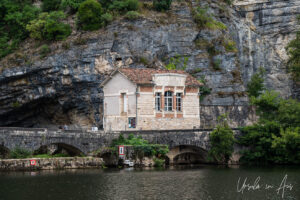 Building at the Fontaine des Chartreux, Cahors France