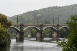 Le Pont de Chemin de Fer de Cahors, France