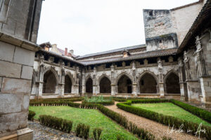 In the cloisters, Cathédrale Saint Étienne de Cahors, France.