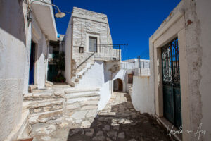 Village walkway, Apeiranthos, Naxos, Greece