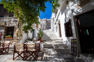 Stairs to the market, Apeiranthos, Naxos, Greece