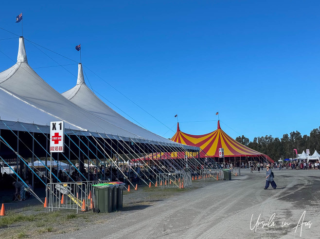 Crossroads tent, Byron Bay Bluesfest, Australia