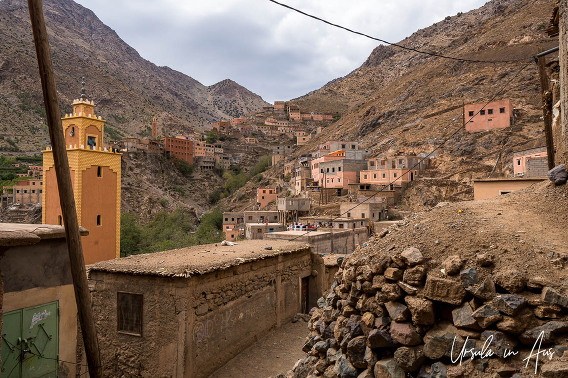 Over the Tizi Oudid: Winding through the High Atlas Mountains of