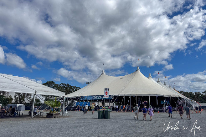 Mojo tent, Byron Bay Bluesfest, Australia 