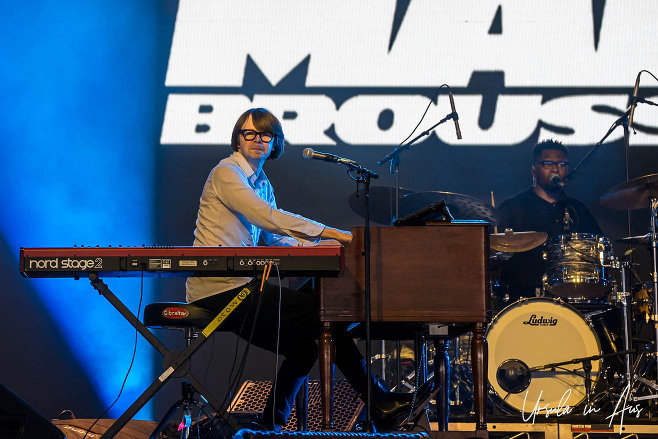 Clayton Doley, Mojo stage, Byron Bay Bluesfest, Australia