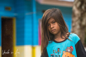Portrait of a Papuan youngster, Kwatisore, Indonesia