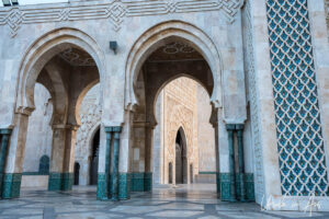 Arches, Mosque of Hassan II, Casablanca Morocco