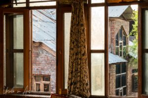 View over other buildings from Kawoosa Arts and Crafts, Srinagar, Jammu and Kashmir, India.