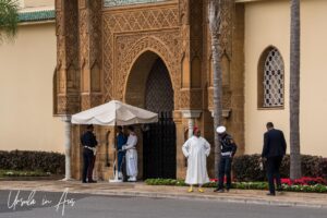 Portal to the Royal Palace, Rabat, Morocco.
