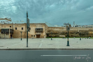 A section of the Andalusian wall, Rabat Morocco.