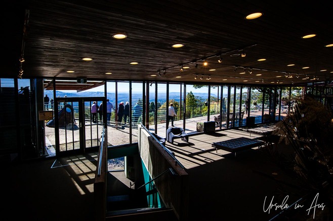 View through the entry to the Blue Mountains Botanic Garden, Mount Tomah Austra