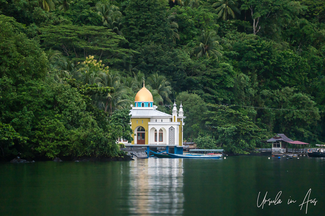 Small mosque on the water